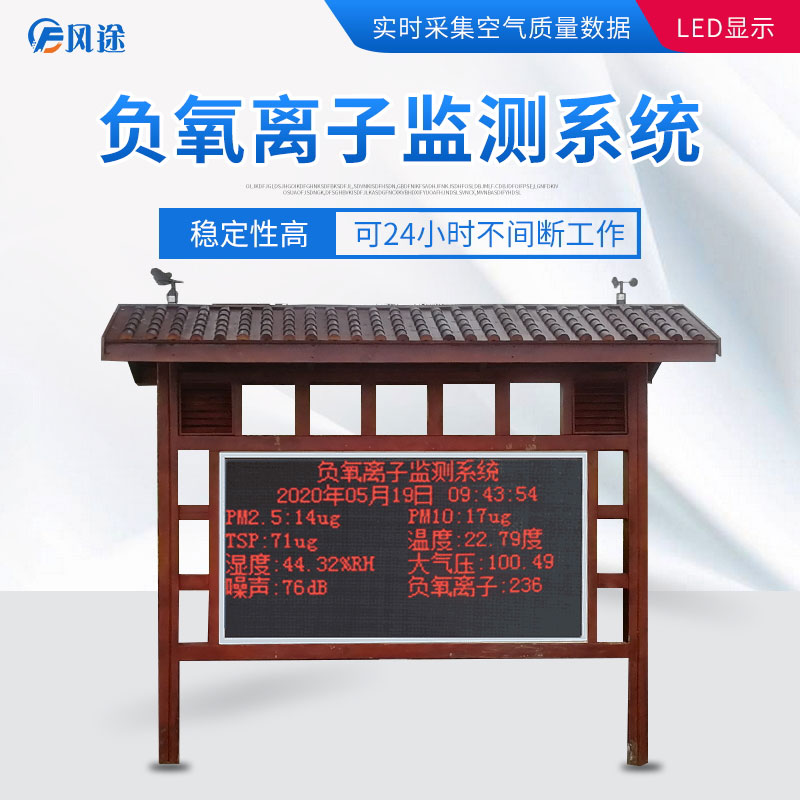 景區負氧離子監測系統有什么樣的配置？